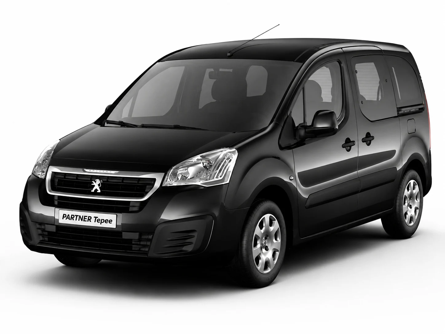 Peugeot Partner Tepee L1H1 noir, vue avant