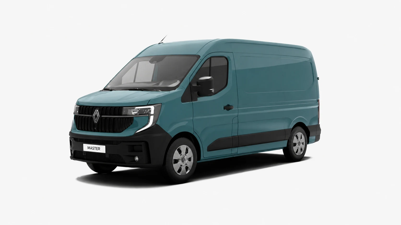 Renault Master L2H2 2023 bleu-vert, vue avant